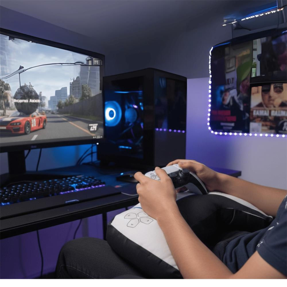 Cojín Gamer Reposamanos Grande Y Personalizable img #5