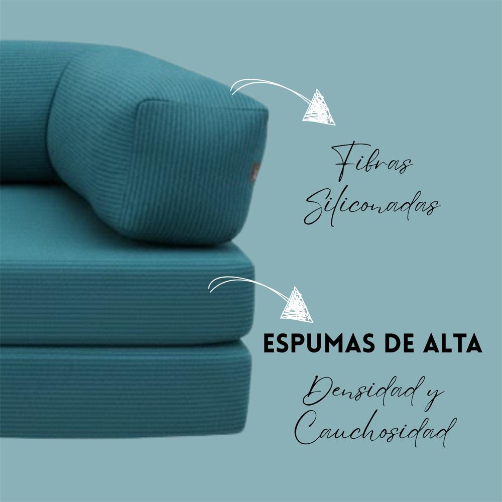 Sofá Cama Teddy Petfriendly Turquesa img #3