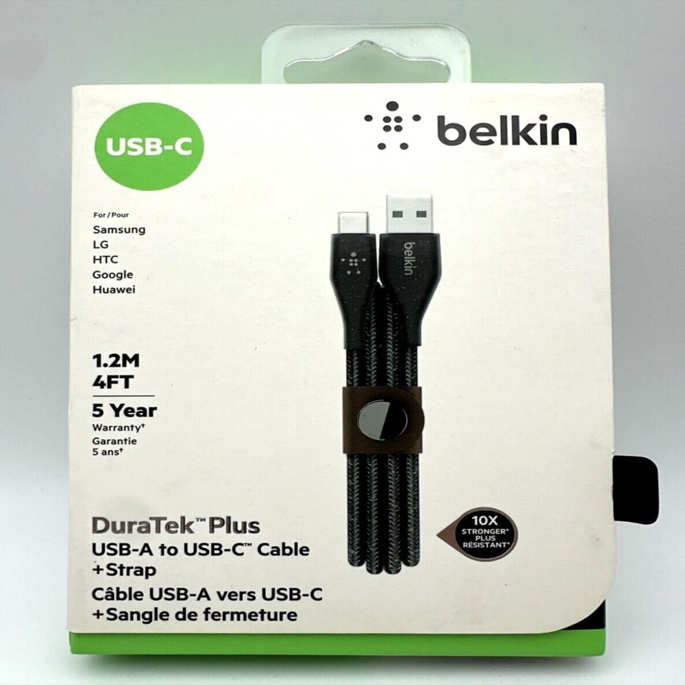 Cable Usb A Usb C 1.2M Negro Thunderbold 3 Cable Usb A Usb C 1.2M Negro Thunderbold 3