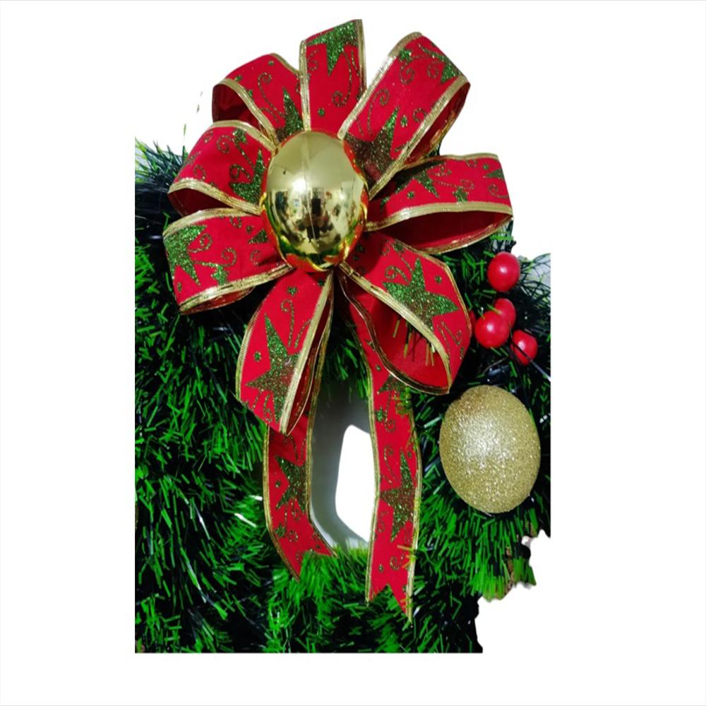 Corona De Navidad Decorada De 35 Cm img #2