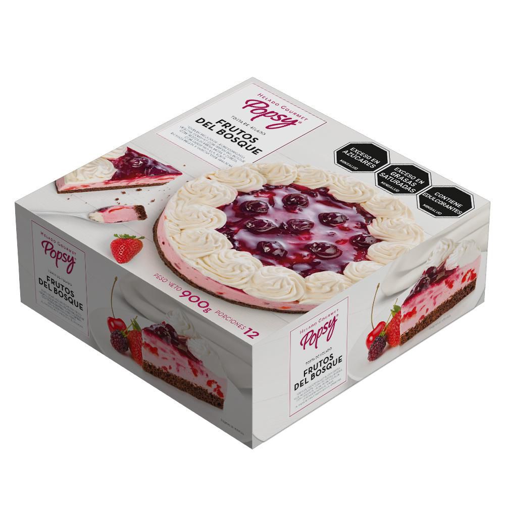 Torta de helado POPSY frutos del bosque (900  gr) img #3