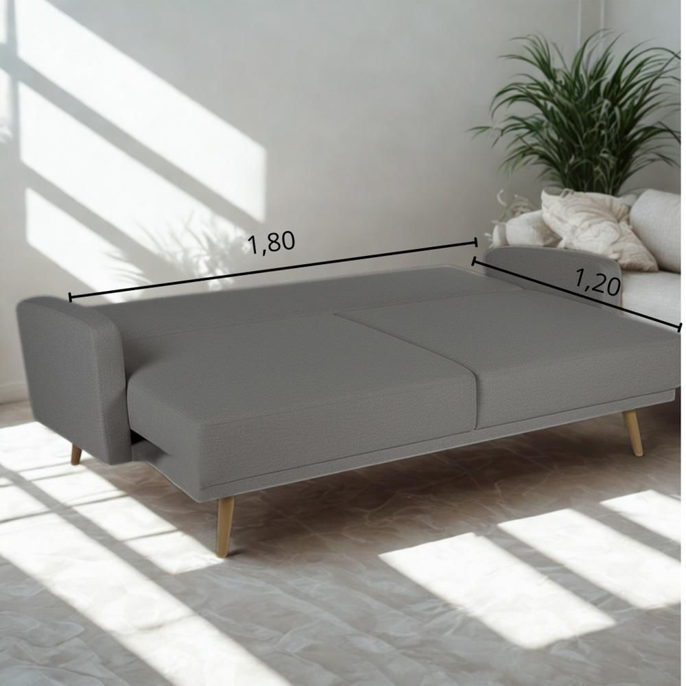 Sofa Cama Italy Gris img #3