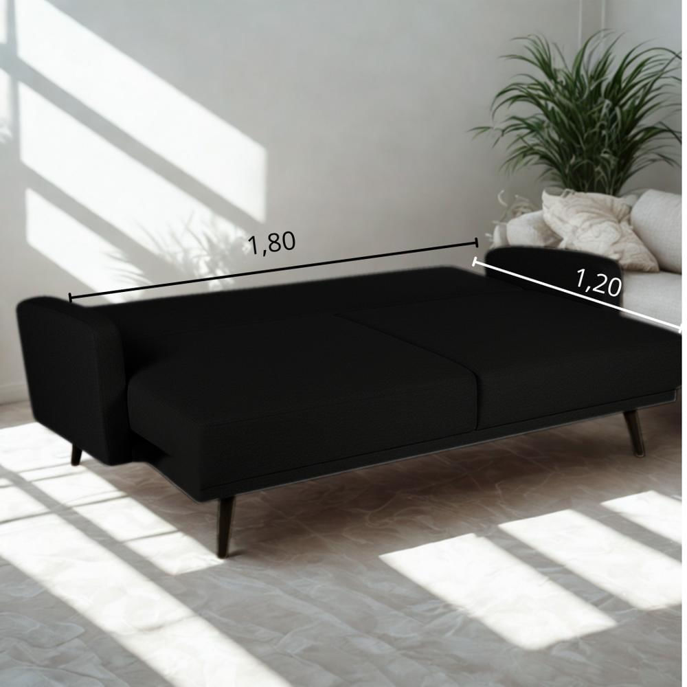 Sofa Cama Italy Negro img #4