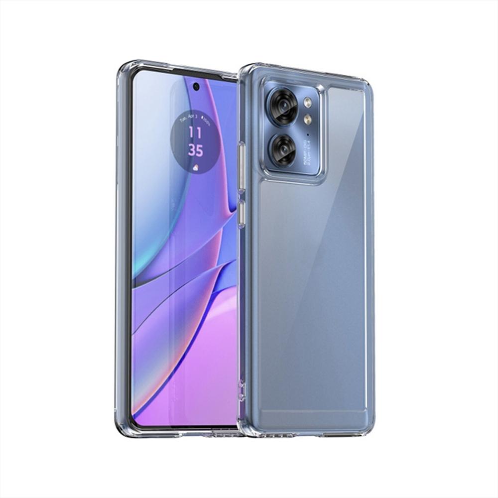 Funda Rígida Transparente Antichoque Para Motorola Edge 40 img #1