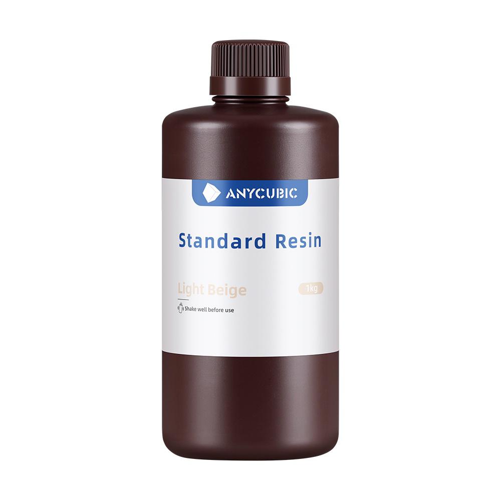 Resina Stándard Anycubic 1Kg Impresoras 3D Beige Claro img #1