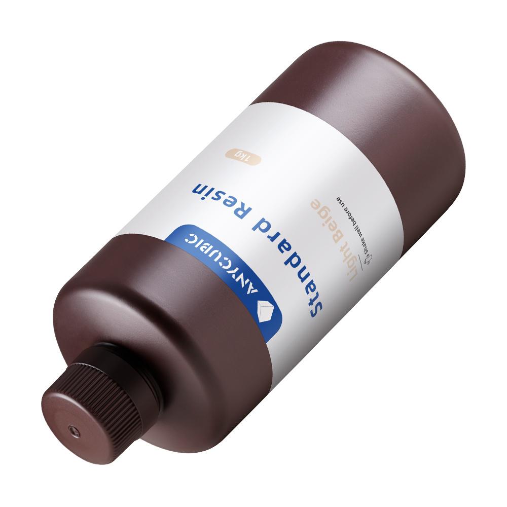 Resina Stándard Anycubic 1Kg Impresoras 3D Beige Claro img #2