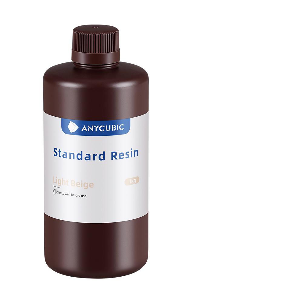 Resina Stándard Anycubic 1Kg Impresoras 3D Beige Claro img #3