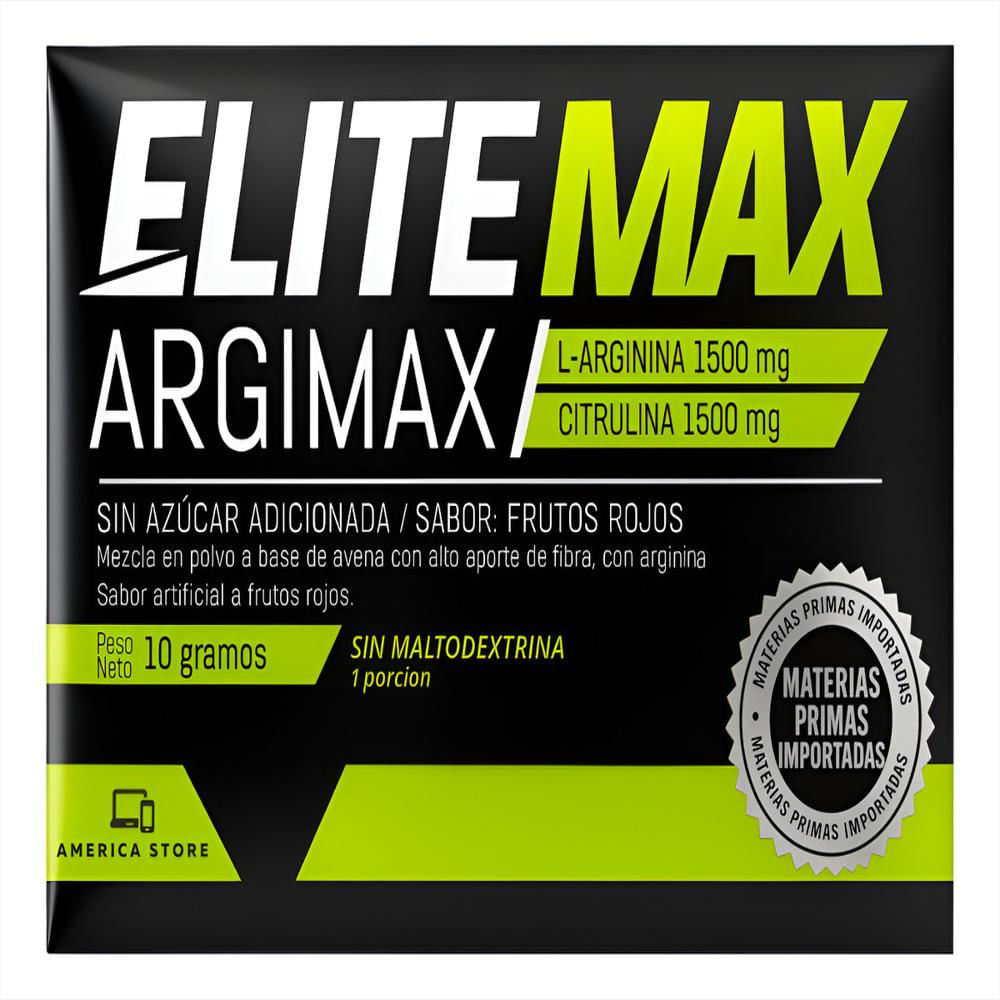 Arginina Argimax Elitemax De Frutos Rojos X24 img #1