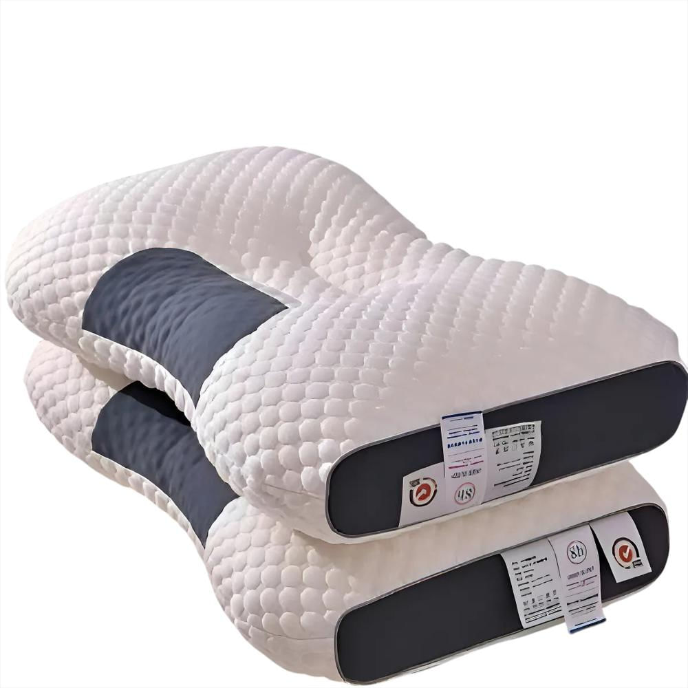 Combo X2 Almuadas Ortopedicas Transpirables Cervical Sleep Confort 3D img #3