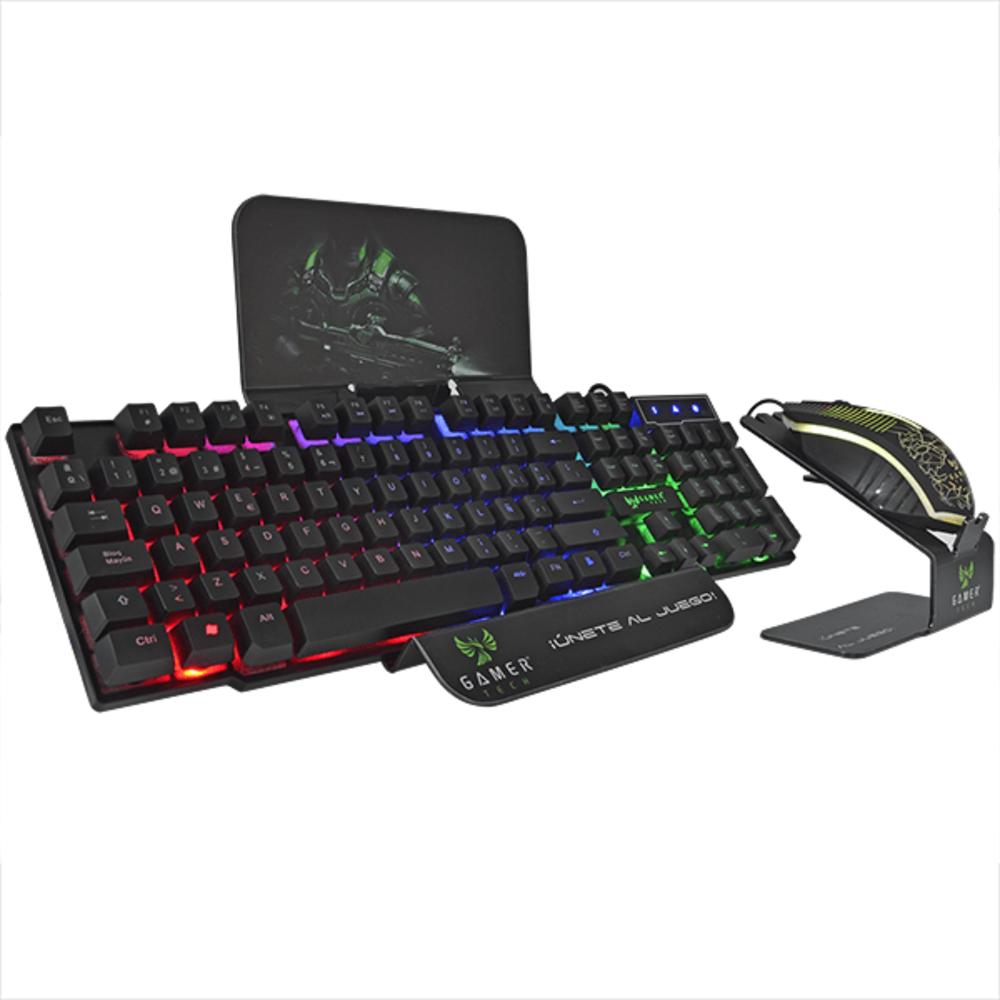 Combo Usb Teclado Y Mouse Gamer Tech Gt680c img #1