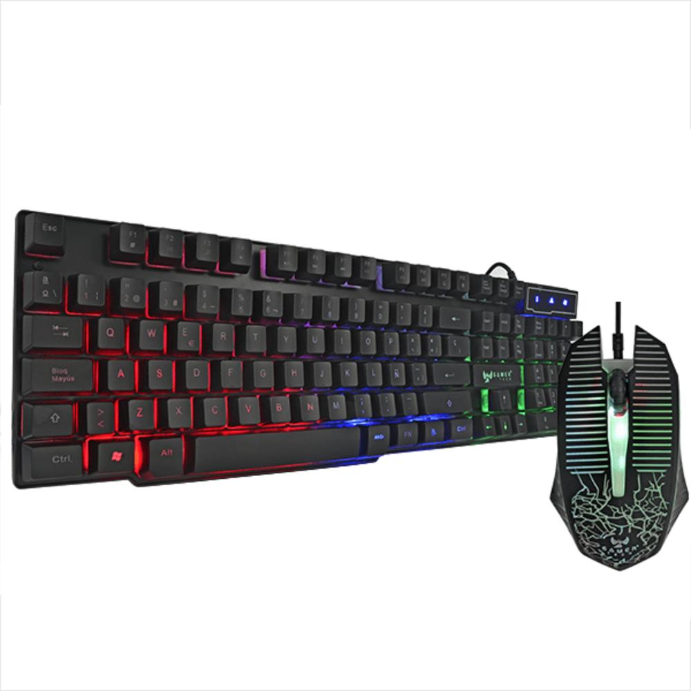 Combo Usb Teclado Y Mouse Gamer Tech Gt680c img #3