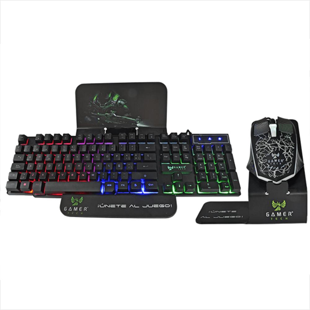 Combo Usb Teclado Y Mouse Gamer Tech Gt680c img #4