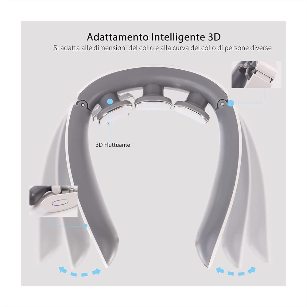 Masajeador Eléctrico Cervical 15 Niveles Intensidad Profunda img #5