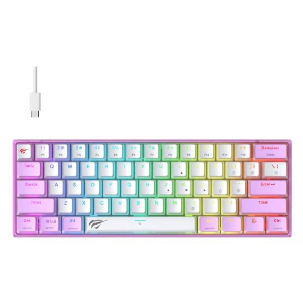 Teclado Gamer Mecanico Havit Kb877lpb img #1