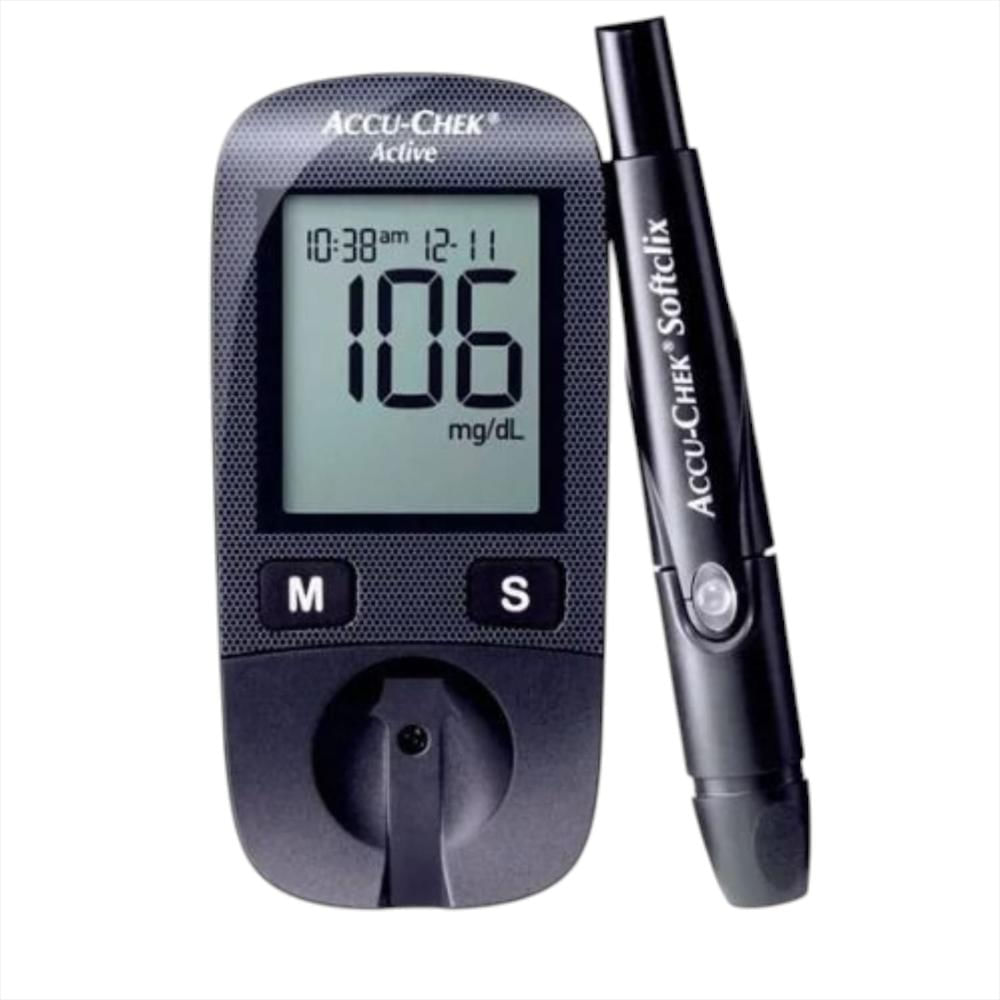 Kit Glucómetro Accu Chek Active Con 50 Tiras Y 50 Lancetas img #3