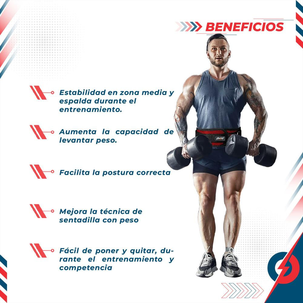 Cinturón Gimnasio Powerlifting Para Pesas img #5