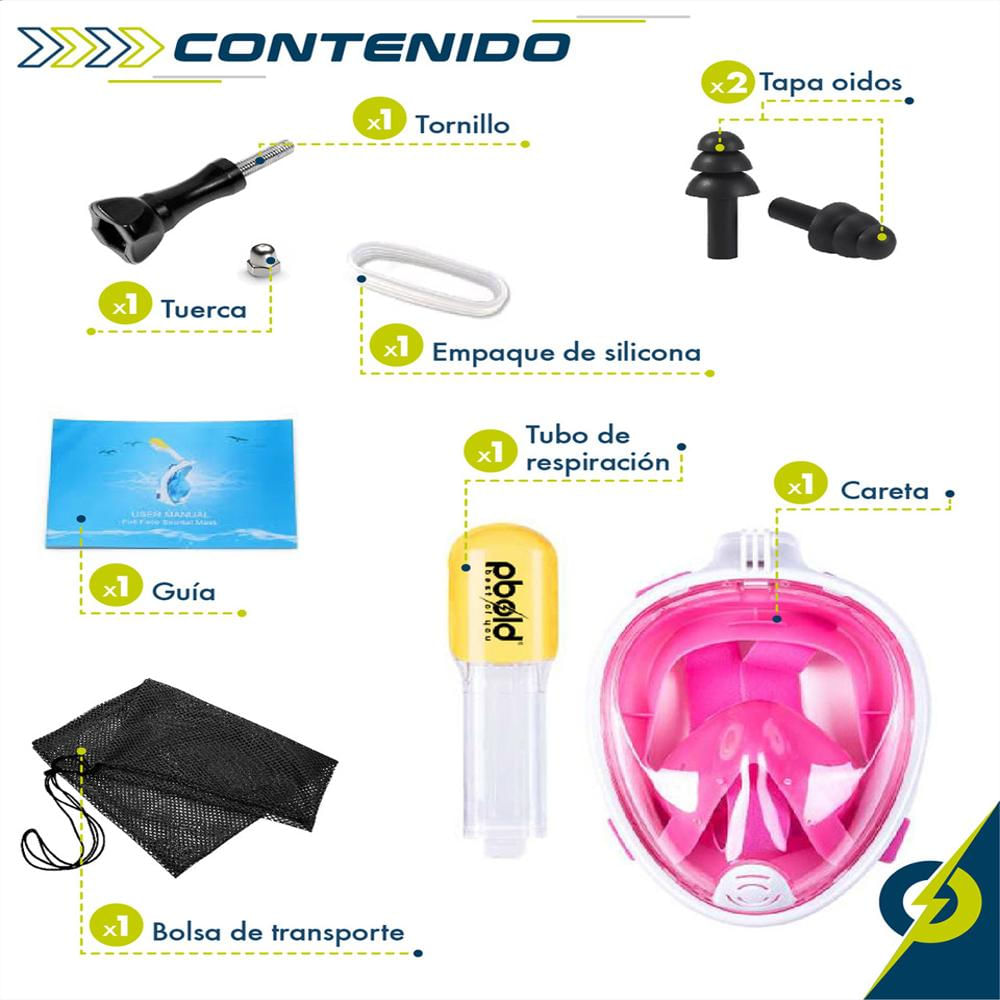 Careta Snorkel Gafas De Buceo img #2