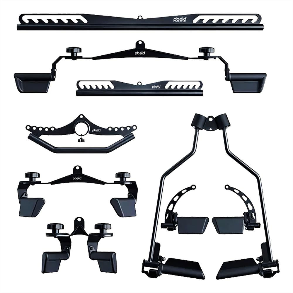 Agarres De Polea Para Gimnasio Ergonómicos Pro+ img #1