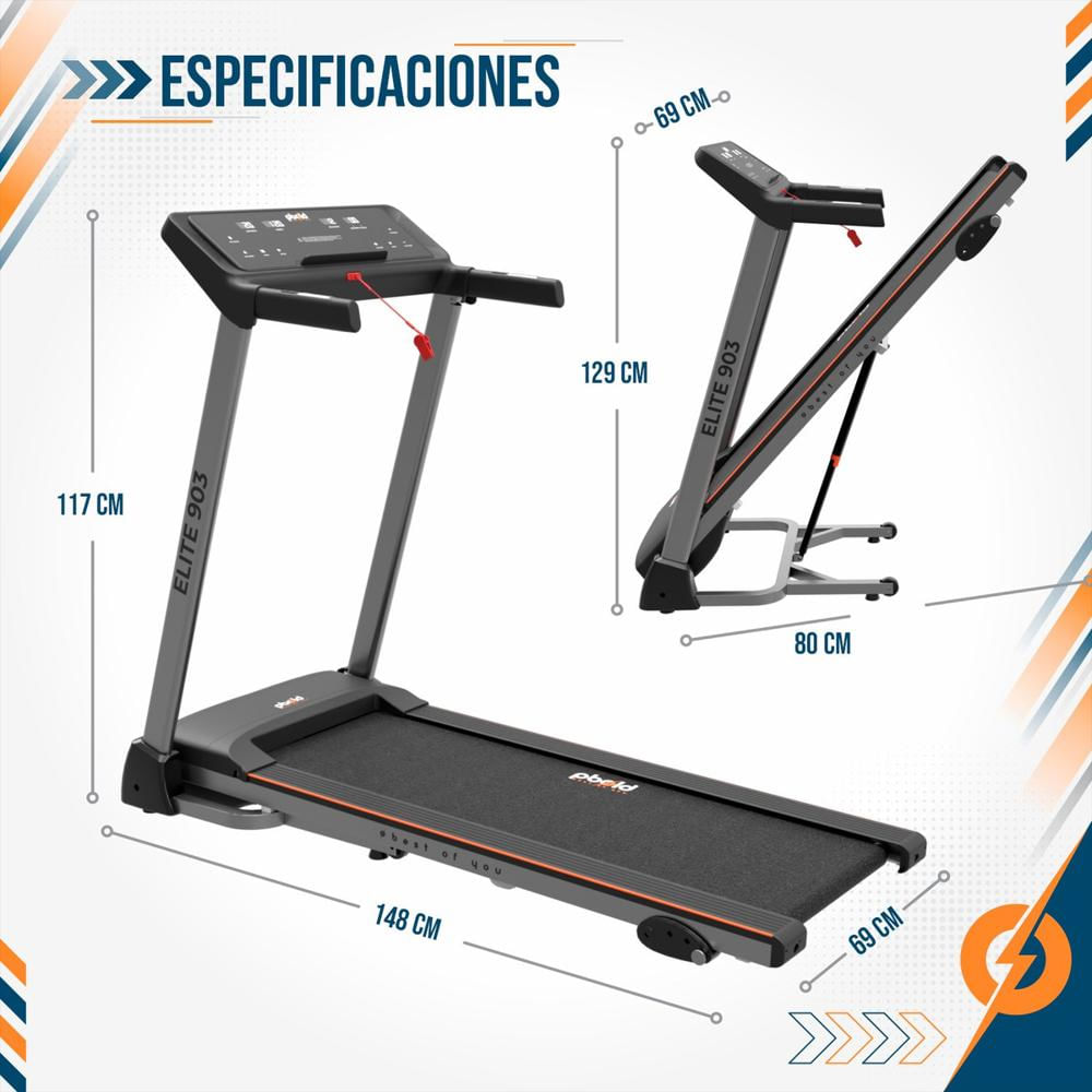Caminadora Eléctrica Plegable Elite img #3