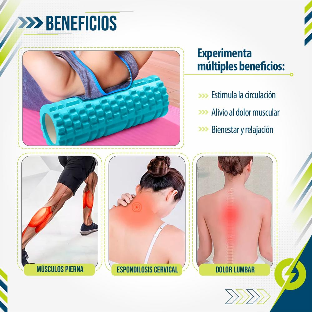 Foam Roller Rodillo Masajeador img #4