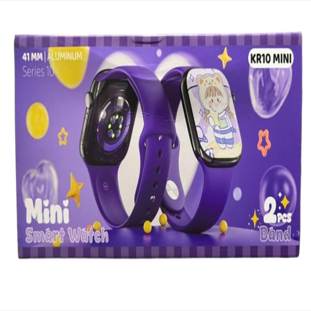 Reloj Inteligente Mini Smart Watch Niños Kr10 Negro img #3