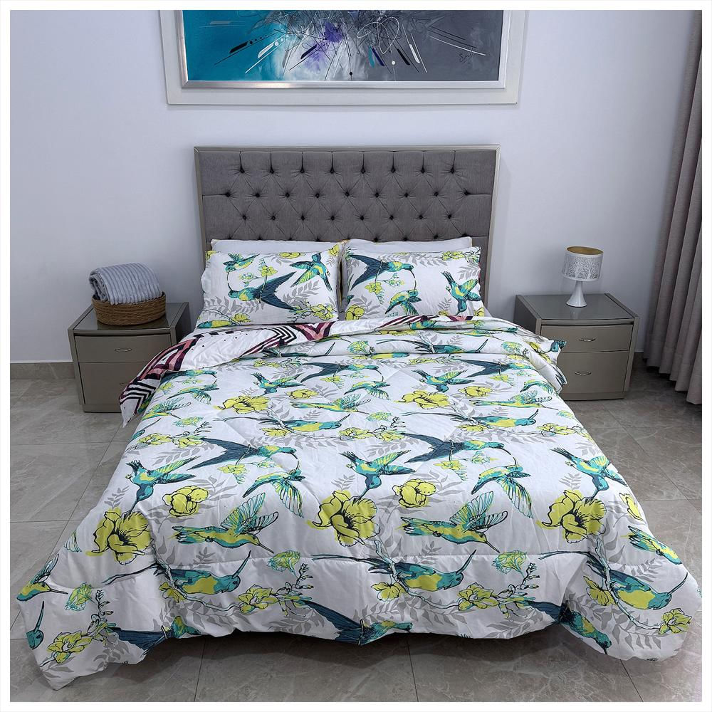 Edredón Doble Faz Pirámide Cama Doble 140X190cm img #2