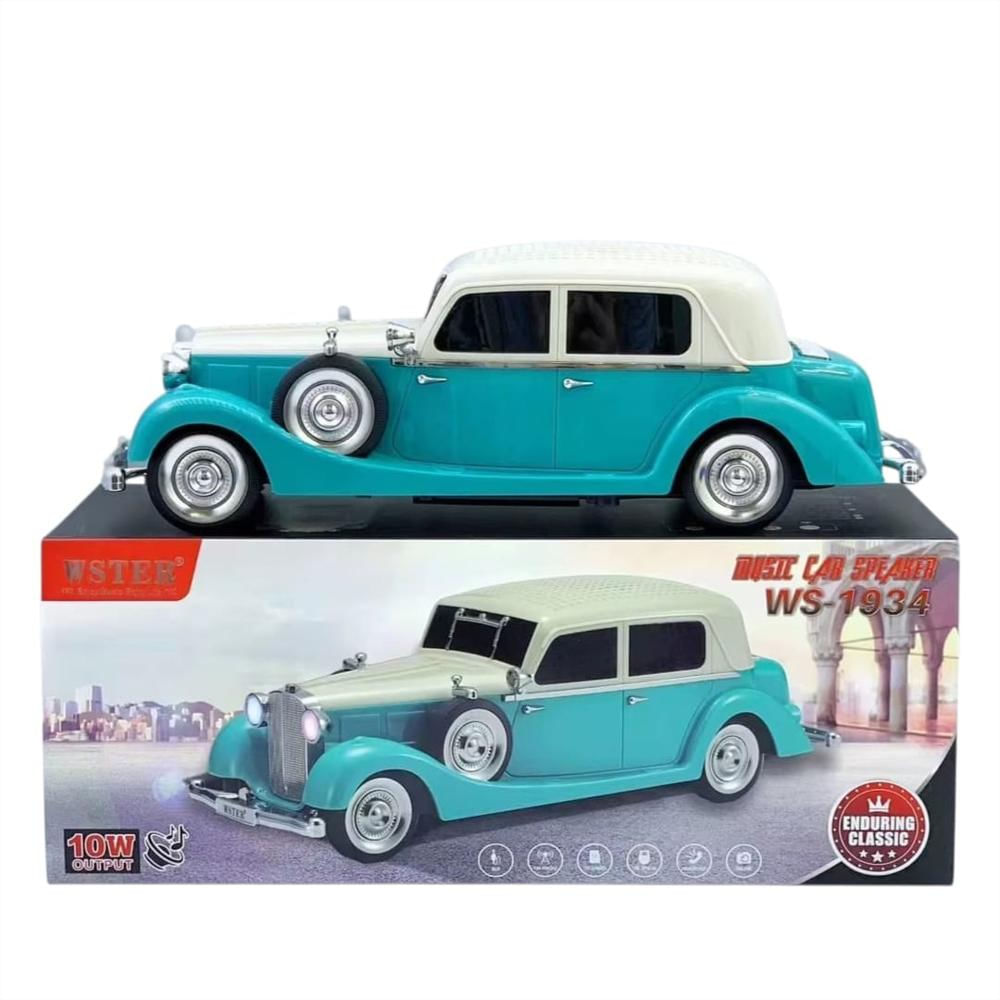 Radio Parlante Carro Ws 1934 Bluetooth Fm Usb Y Manos Libres Celeste img #5