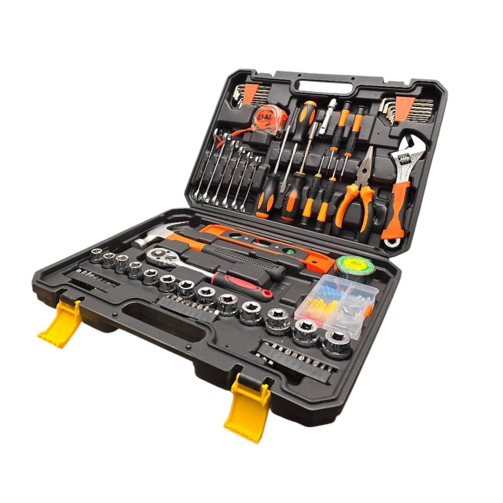 Juego De Herramientas 128 Piezas Con Estuche Multiusos img #1
