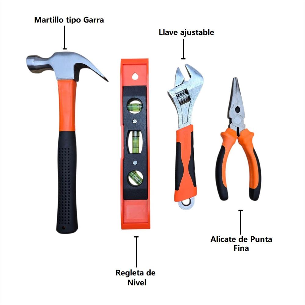 Juego De Herramientas 128 Piezas Con Estuche Multiusos img #2