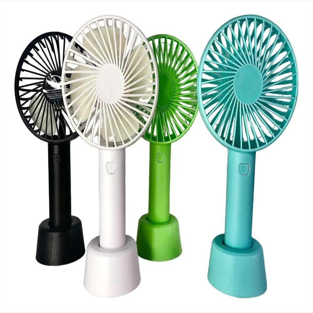 Mini Ventilador Mesa Oficina Recargable Portátil img #2
