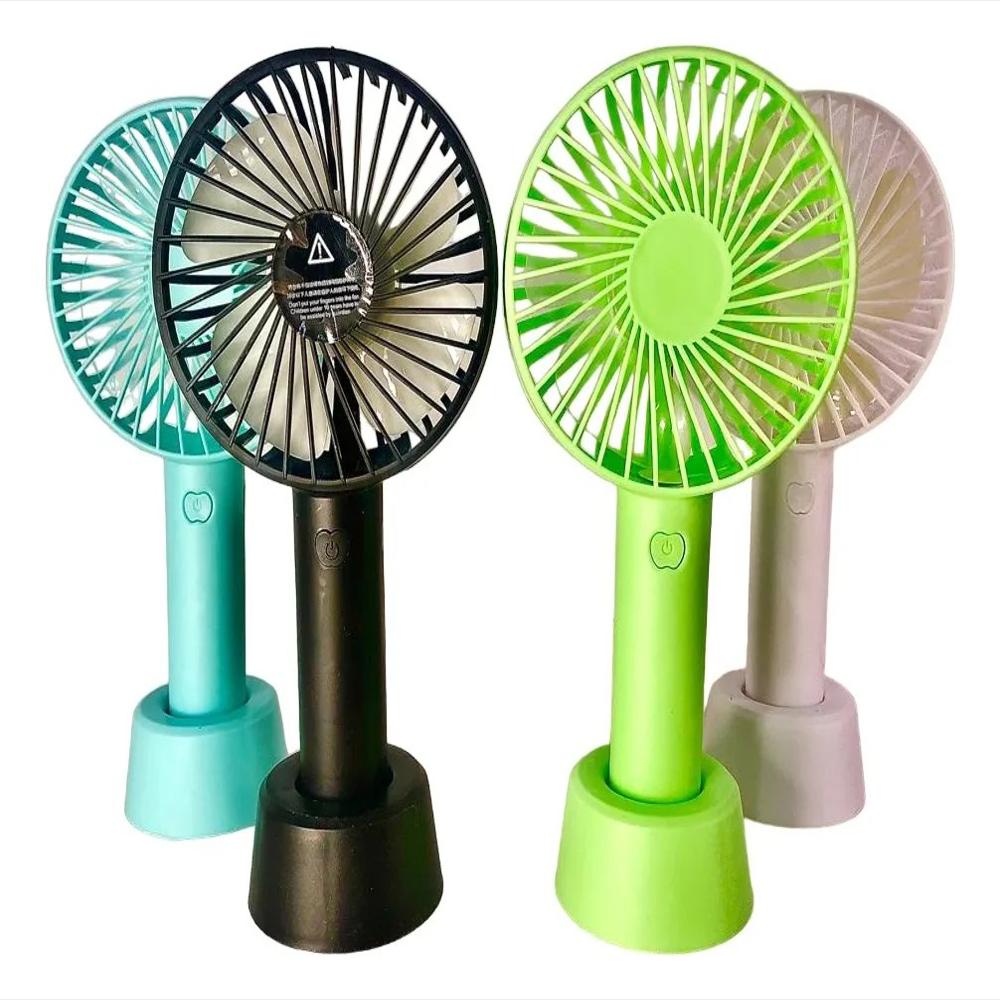 Mini Ventilador Mesa Oficina Recargable Portátil img #3