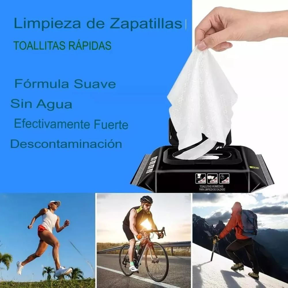Toallita Húmedas Limpieza Zapatos Pañitos img #3