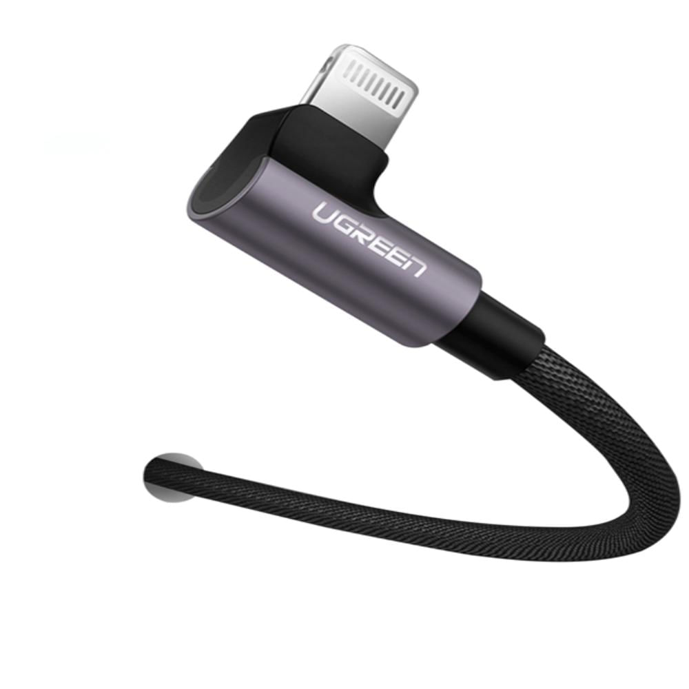 Cable Lightning A Usb 2.0 Ángulo De 90° 1Mt Ugreen 60521 img #3