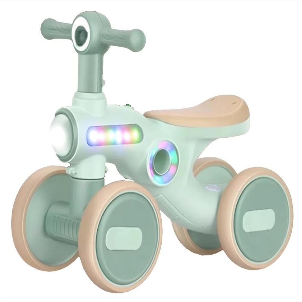 Triciclo De Cuatro Ruedas Para Niños Premium Verde img #1