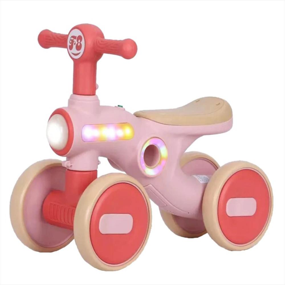 Triciclo De Cuatro Ruedas Para Niños Premium Verde img #4