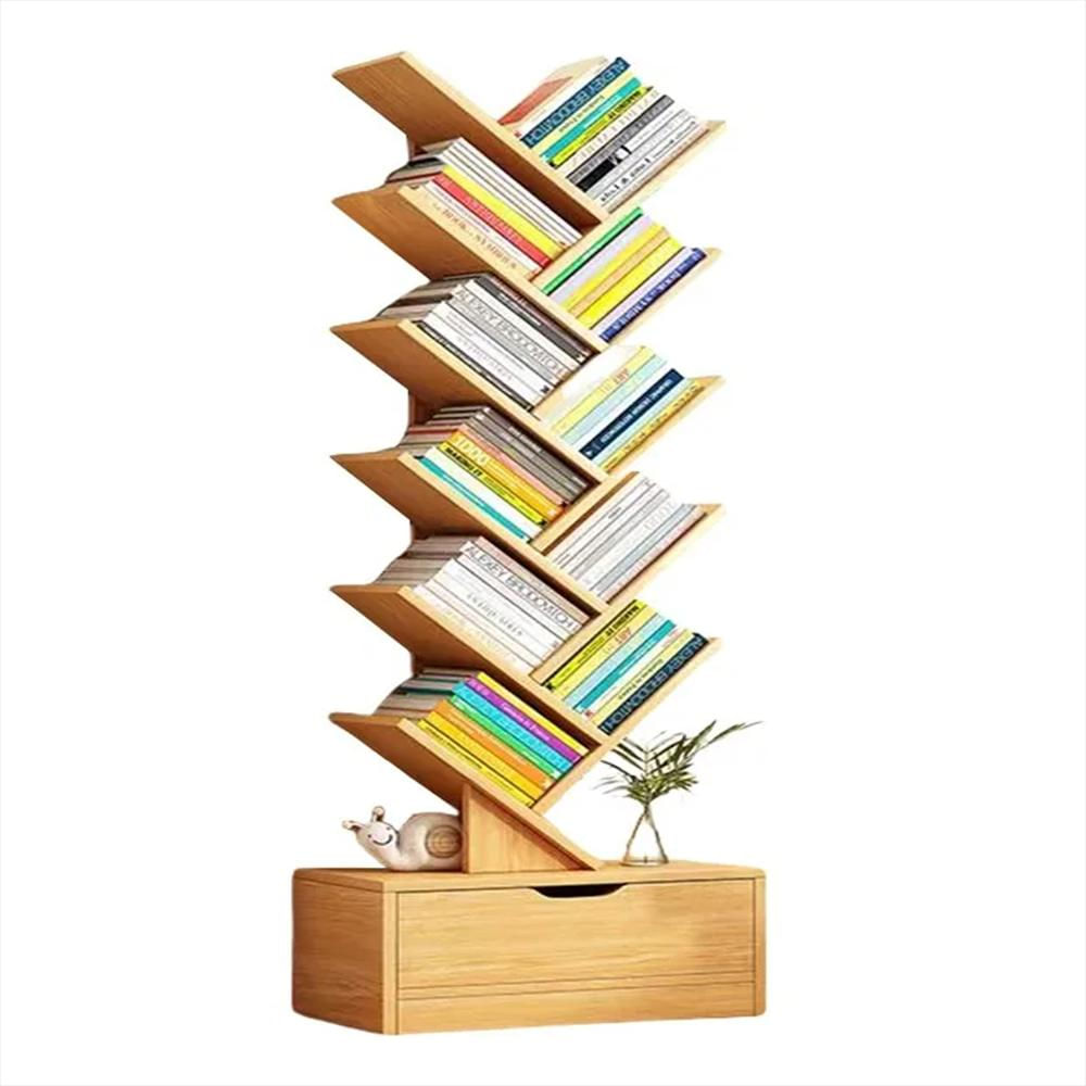 Biblioteca Librero De Arbol Organizador De Libros 12 Capas img #1