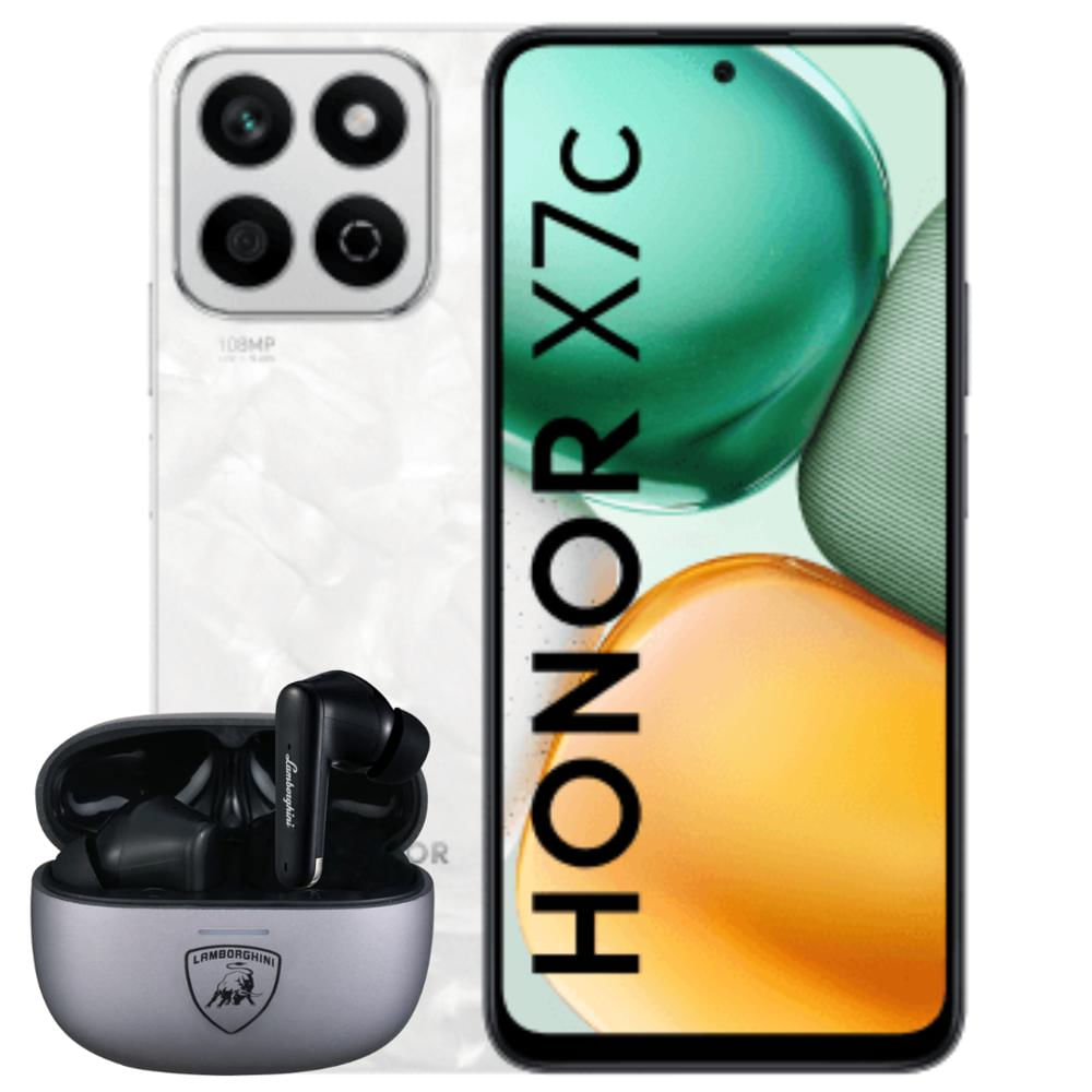 Celular Honor X7c 4G 256Gb 8Ram Blanco + Aud Lamborghini Huracan 200 img #1