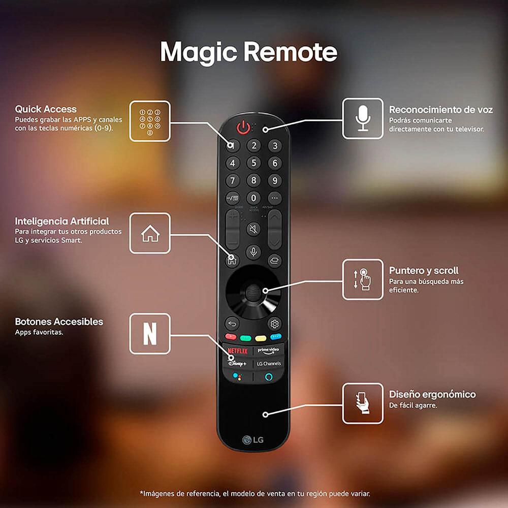 Televisor LG 65 pulgadas NanoCell Uhd4K Smart TV 65NANO80TSA img #5