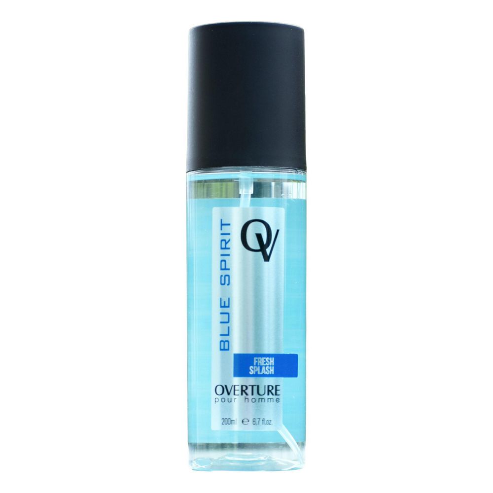 Colonia para hombres OVERTURE fresh splash blue spirit (200  ml) img #1