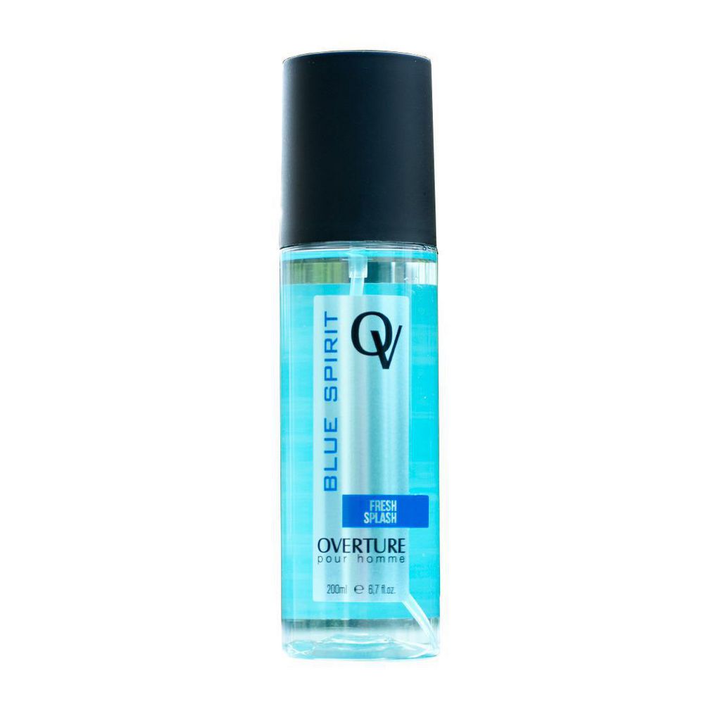 Colonia para hombres OVERTURE fresh splash blue spirit (200  ml) img #2
