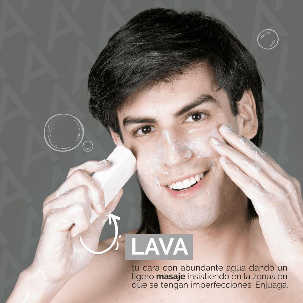 Jabón facial ASEPXIA con bicarbonato (100  gr) img #5
