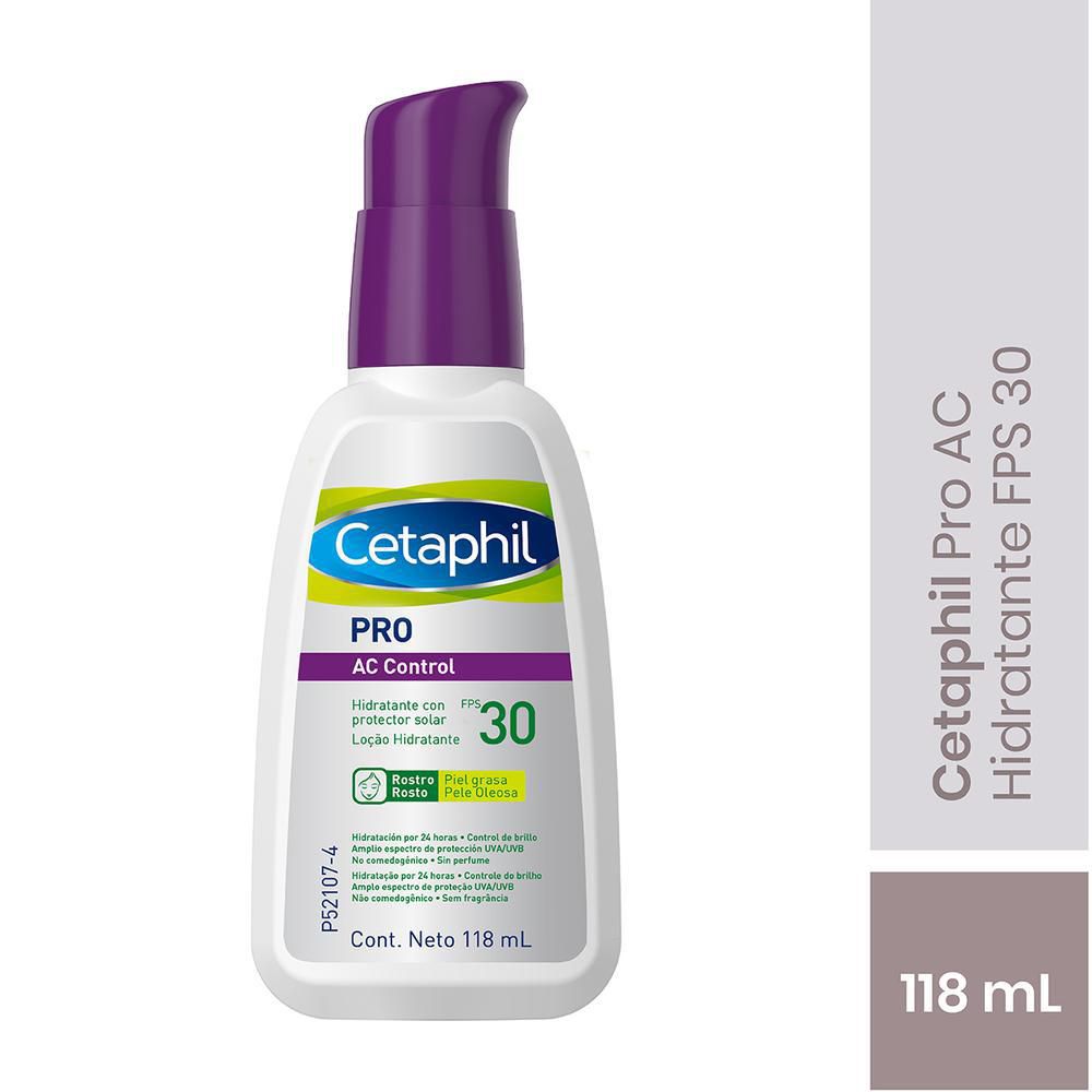 Hidratante facial CETAPHIL dermocontrol FPS 30 (118  ml) img #1