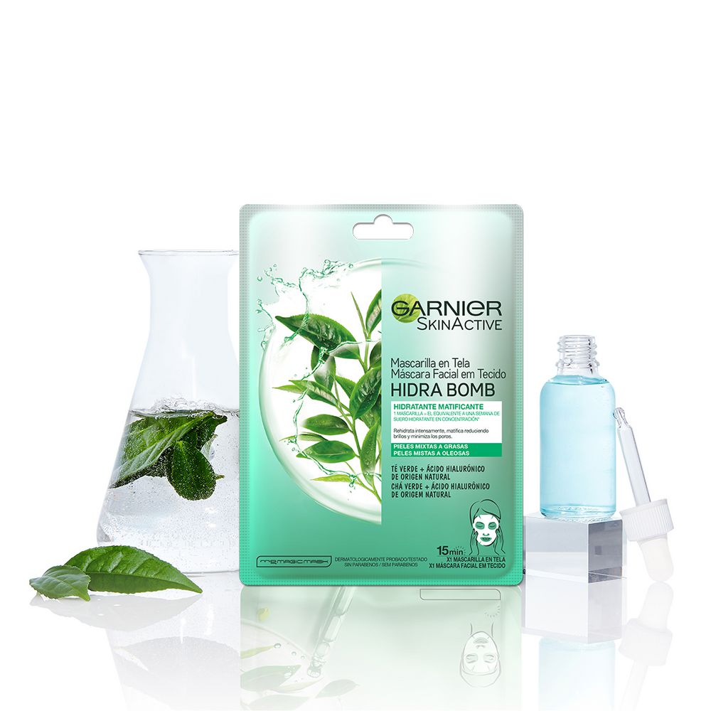 Mascarilla GARNIER SKIN ACTIVE hidratante matificante (28  gr) img #4