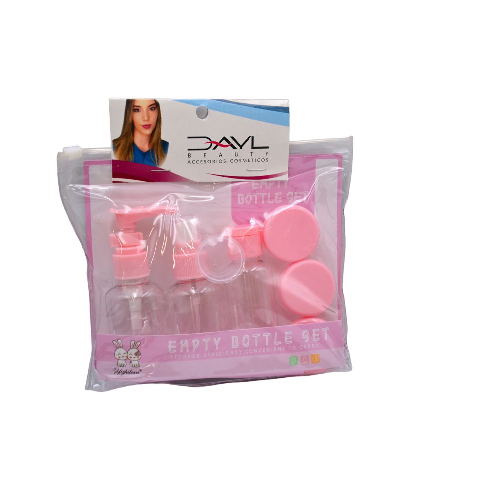 Estuche atomizadores transparentes DAYL