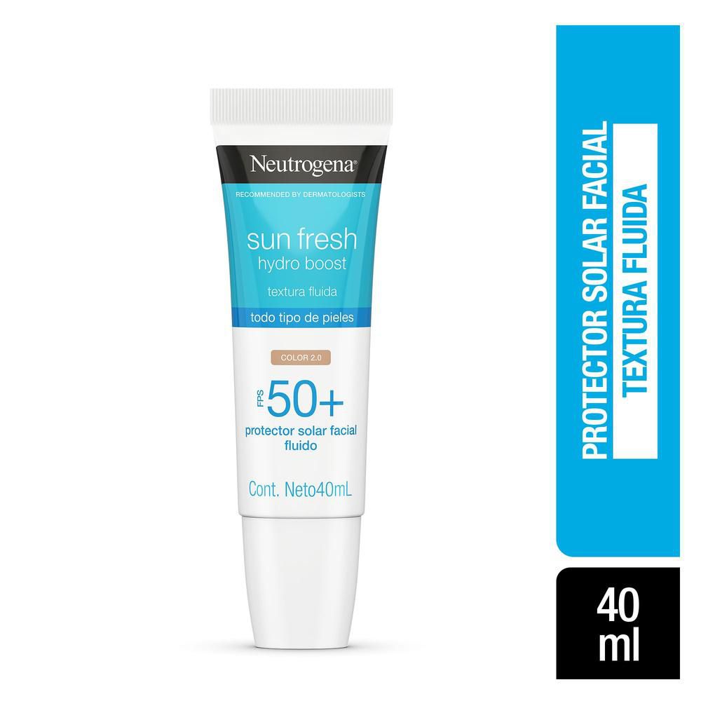 Protector solar NEUTROGENA sun fresh hydro boost FPS 50 (40  ml)