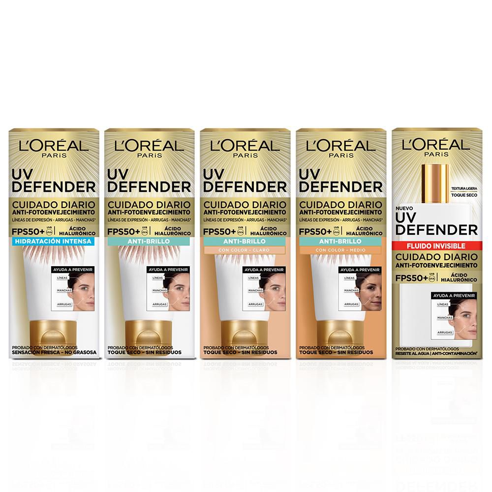 Protector solar LOREAL PARIS uv defender antibrillo color (40  gr) img #7