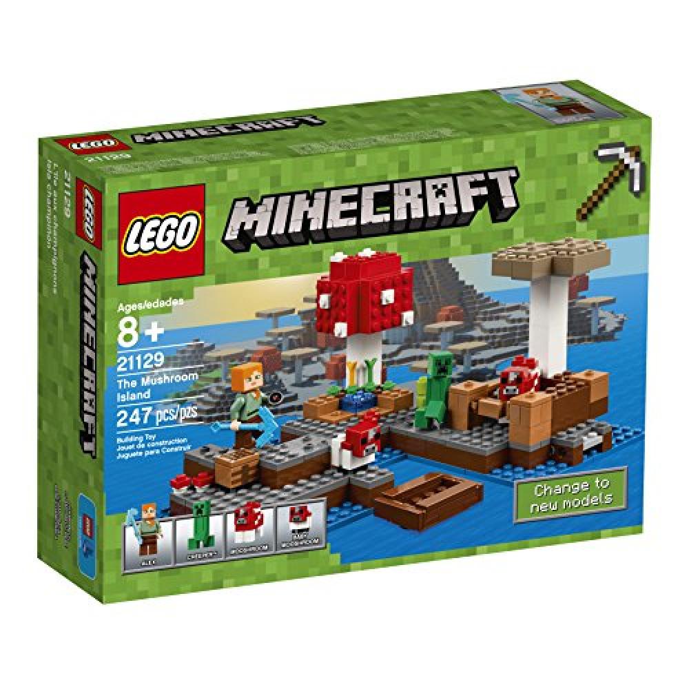 Lego Minecraft La Isla Hongo 21129
