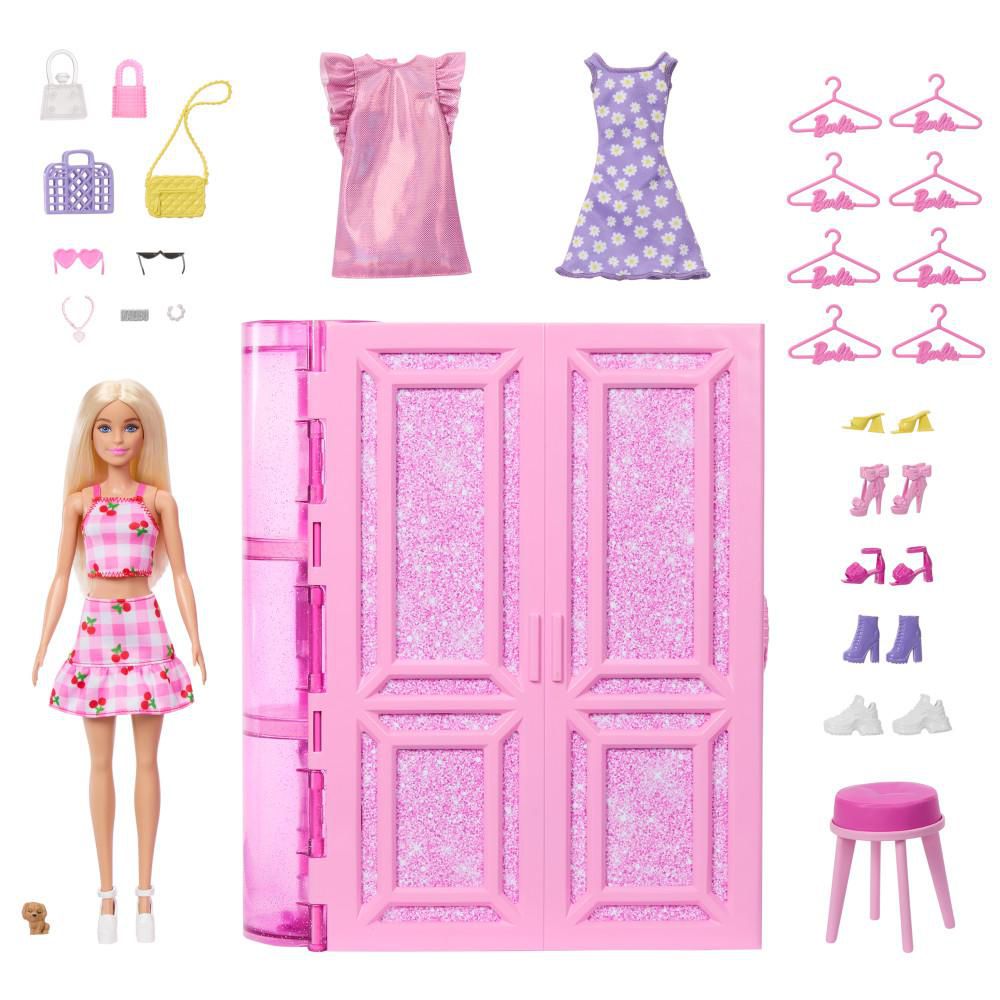 Muñeca  Set de Juego Closet De los Sueños  BARBIE