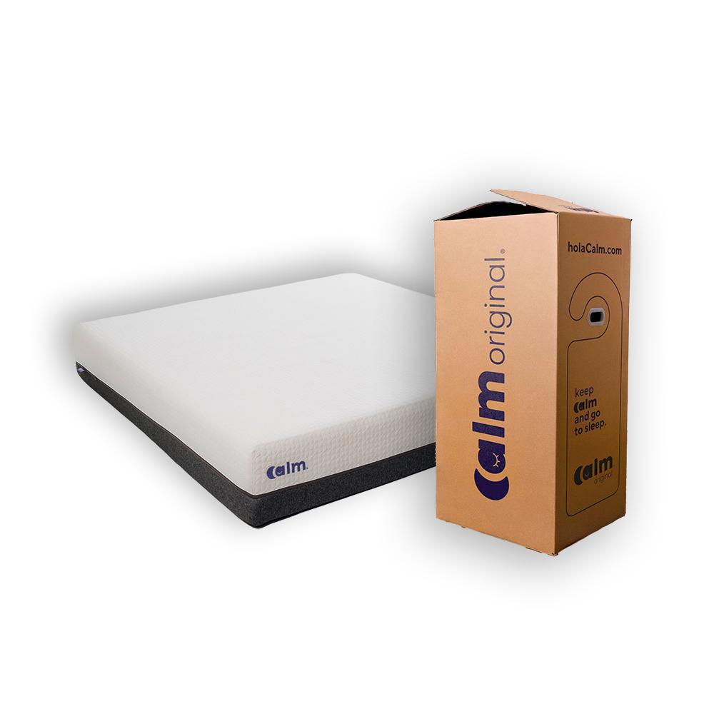 Colchon Calm Doble (140X190) Original En Espuma Memory Foam Firme