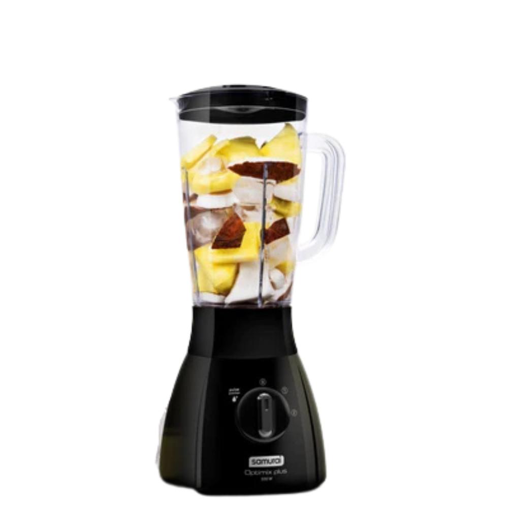 Licuadora Optimix Plus Vaso Plástico Negro img #1